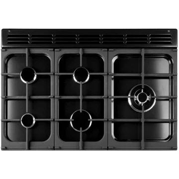 Piano de cuisson gaz FALCON KITCHENER 90 Mixte INOX CHROME