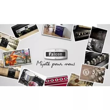 Piano de cuisson gaz FALCON KITCHENER 90 Mixte INOX CHROME