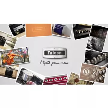 Piano de cuisson gaz FALCON KITCHENER 90 Mixte INOX CHROME