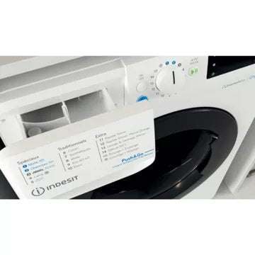 Lave linge séchant hublot 							INDESIT				BDE96435WKVFR