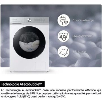 Lave linge hublot 							SAMSUNG 				WW90DG6U85LB