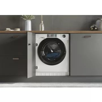 Lave linge hublot  encastrable 							HAIER				HW90B416FWB-FR