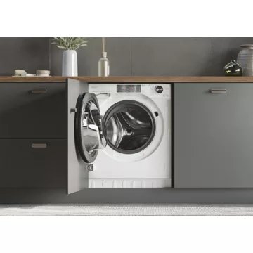 Lave linge hublot  encastrable 							HAIER				HW90B416FWB-FR