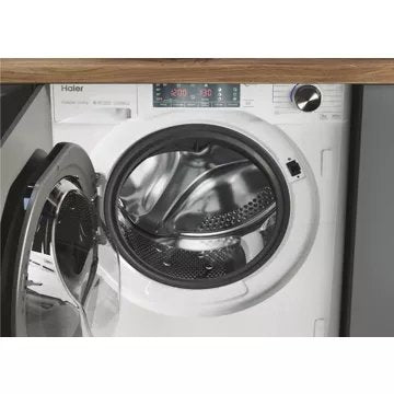 Lave linge hublot  encastrable 							HAIER				HW90B416FWB-FR