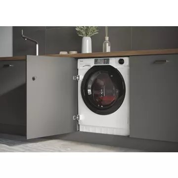 Lave linge hublot  encastrable 							HAIER				HW90B416FWB-FR