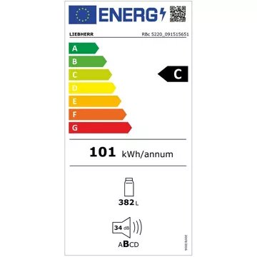 Réfrigérateur 1 porte							LIEBHERR				RBc5220-22 BioFresh