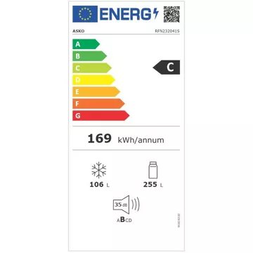 Réfrigérateur combiné							ASKO				RFN232041S