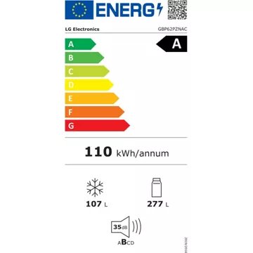 Réfrigérateur combiné							LG				GBP62PZNAC