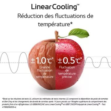 Réfrigérateur combiné							LG				GBP62PZNAC