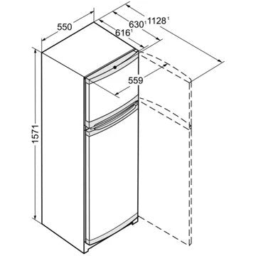 Réfrigérateur 2 portes							LIEBHERR				CTPele251-26