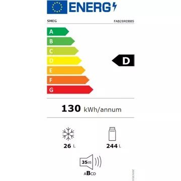 Réfrigérateur 1 porte							SMEG				FAB28RDBB5