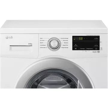 Lave linge séchant hublot 							LG				F854M21WR