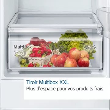 Réfrigérateur 1 porte encastrable 							BOSCH				KIR41NSE0 Série 2 tiroir MultiBox XXL Reconditionné