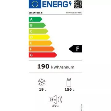 Réfrigérateur 1 porte encastrable 							ESSENTIELB				ERFI125-55beb2