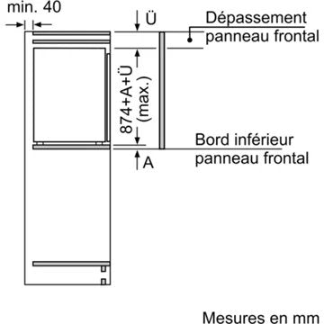 Congélateur top							BOSCH				GIV21AFE0 Reconditionné