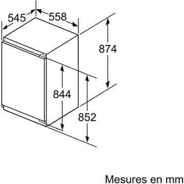 Congélateur top							BOSCH				GIV21AFE0 Reconditionné