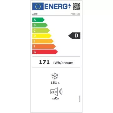 Congélateur encastrable 							ASKO				FN31442EI