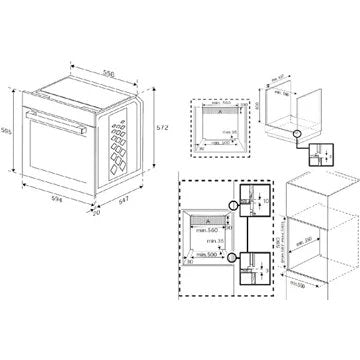 Four encastrable 							BEKO				BBIE12300XD Aeroperfect