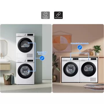 Lave linge hublot 							SAMSUNG 				WW80T734DWH