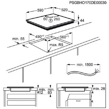 Table induction							MIOGO				MHI601SH SmartHood