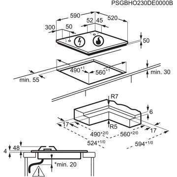 Table mixte							AEG				HDB64623NB