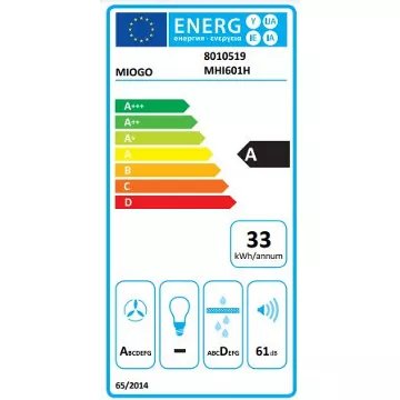 Table induction aspirante							MIOGO				MHI601H Kit recyclage