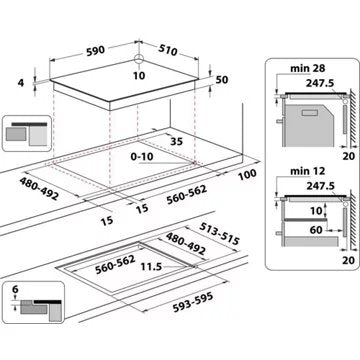 Table induction							WHIRLPOOL				WFS3660CPNE Cleanprotect