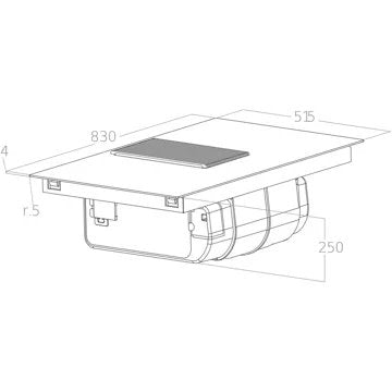 Table induction aspirante							ELICA				NIKOLATESLA PRIME S+ BL/A/83 (éva/recyc)