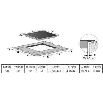 Table induction							ESSENTIELB				ETI42