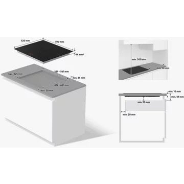 Table induction							SAMSUNG 				NZ63B6056GK