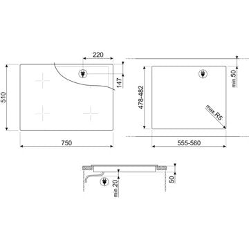 Table induction							SMEG				SIB2741D