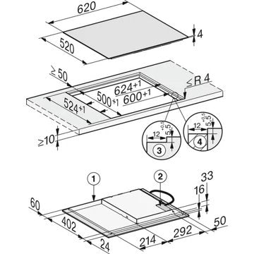 Table induction							MIELE				KM 7360 FL