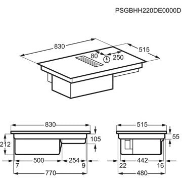 Table induction aspirante							AEG				CCE84751CB Breeze