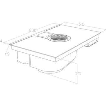 Table induction aspirante							ELICA				NIKOLATESLA ONE BL/F/83 (recyclage)