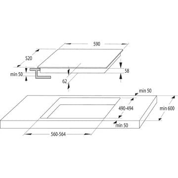 Table induction							HISENSE				HI6311BSFRE