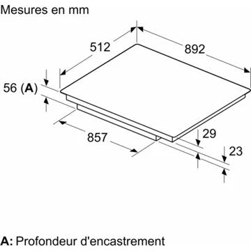 Table induction							NEFF				T69PTX4L0 série N 90