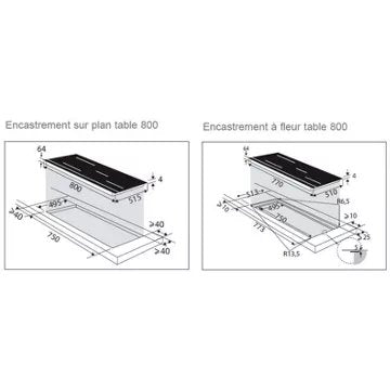 Table induction							DE DIETRICH				DPI4831BT