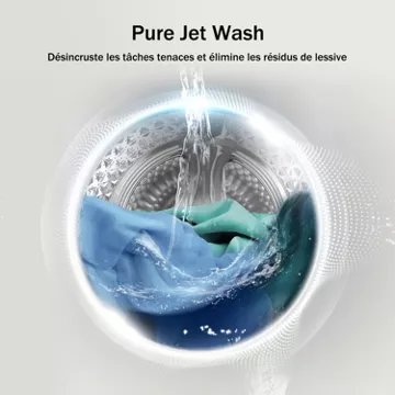 Lave linge séchant hublot 							HISENSE				WD3S8043BB3