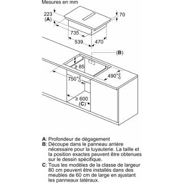 Table induction aspirante							BOSCH				PVQ890H26E série 6 PerfectFry Plus Sensor