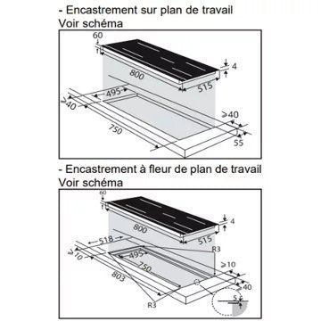 Table induction							DE DIETRICH				DPH4840BT