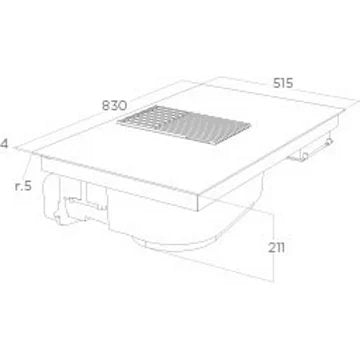 Table induction aspirante							ELICA				NIKOLATESLA LIBRA BL/A/83 (évacuation)