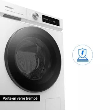 Lave linge hublot 							SAMSUNG 				WW11BB744DGW Bespoke AI Reconditionné