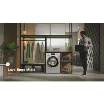 Lave linge hublot 							MIELE				WWG 660