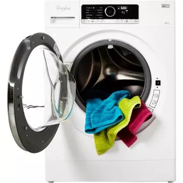 Lave linge hublot 							WHIRLPOOL				FSCR 12420 Reconditionné