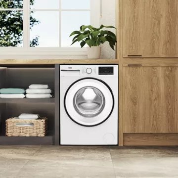 Lave linge hublot 							BEKO				B3WFT51140W Reconditionné