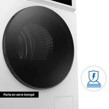 Sèche linge pompe à chaleur							SAMSUNG 				DV90BB7445GWS3 Bespoke AI