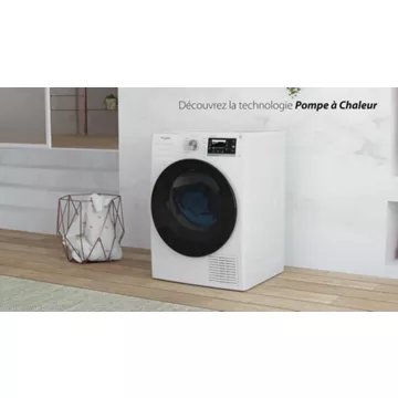 Sèche linge pompe à chaleur							WHIRLPOOL				W7XD95W FR Suprême Silence