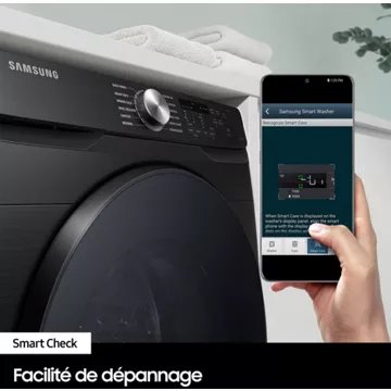 Lave linge hublot 							SAMSUNG 				WF18T8000GV