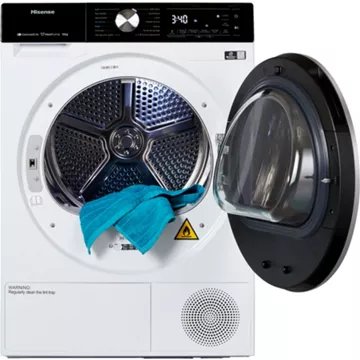 Sèche linge pompe à chaleur							HISENSE				DH5S102BW