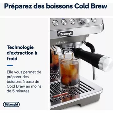 Expresso broyeur							DELONGHI				Specialista Arte Evo EC9255.M Metal